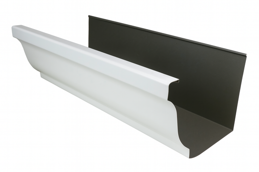 5-Inch K-Style Seamless Aluminum Gutter