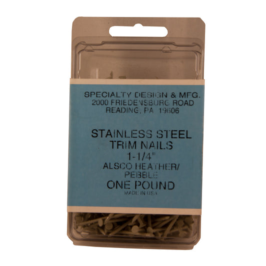 Stainless Steel Trim Nails (1-LB Box)