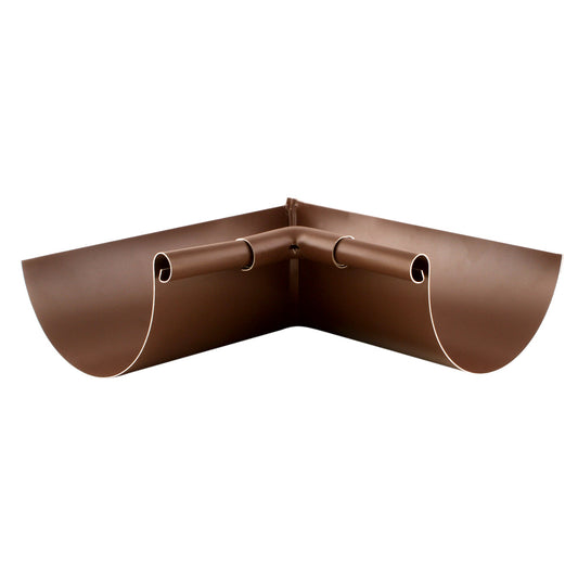 6-Inch Half Round Inside Box Miter (90°)