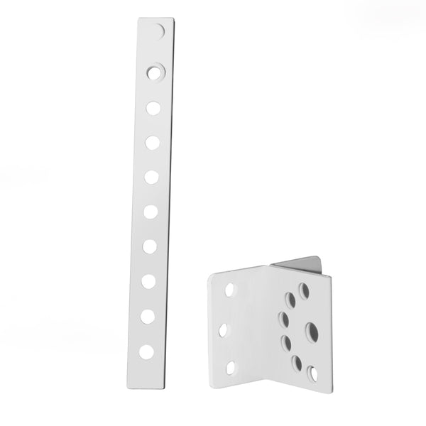 #30 Half Round Gutter Shank - Adjustable Angle Mount Hardware ...