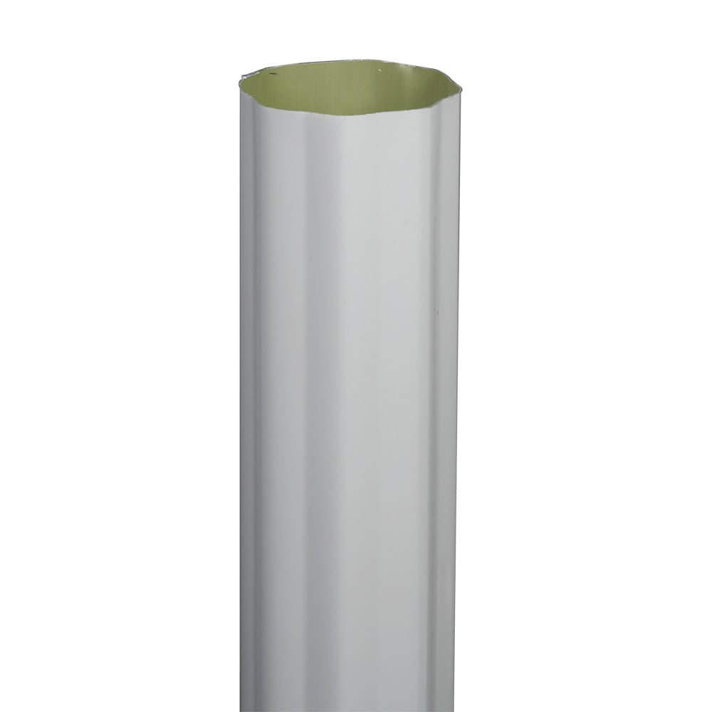 4-Inch Corrugated Round Downspout