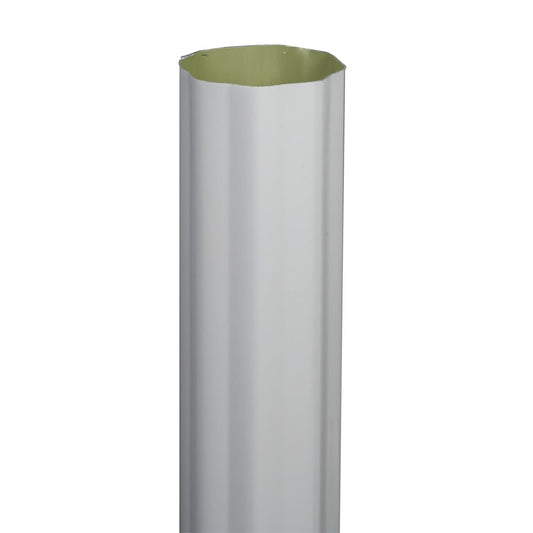4-Inch Corrugated Round Downspout